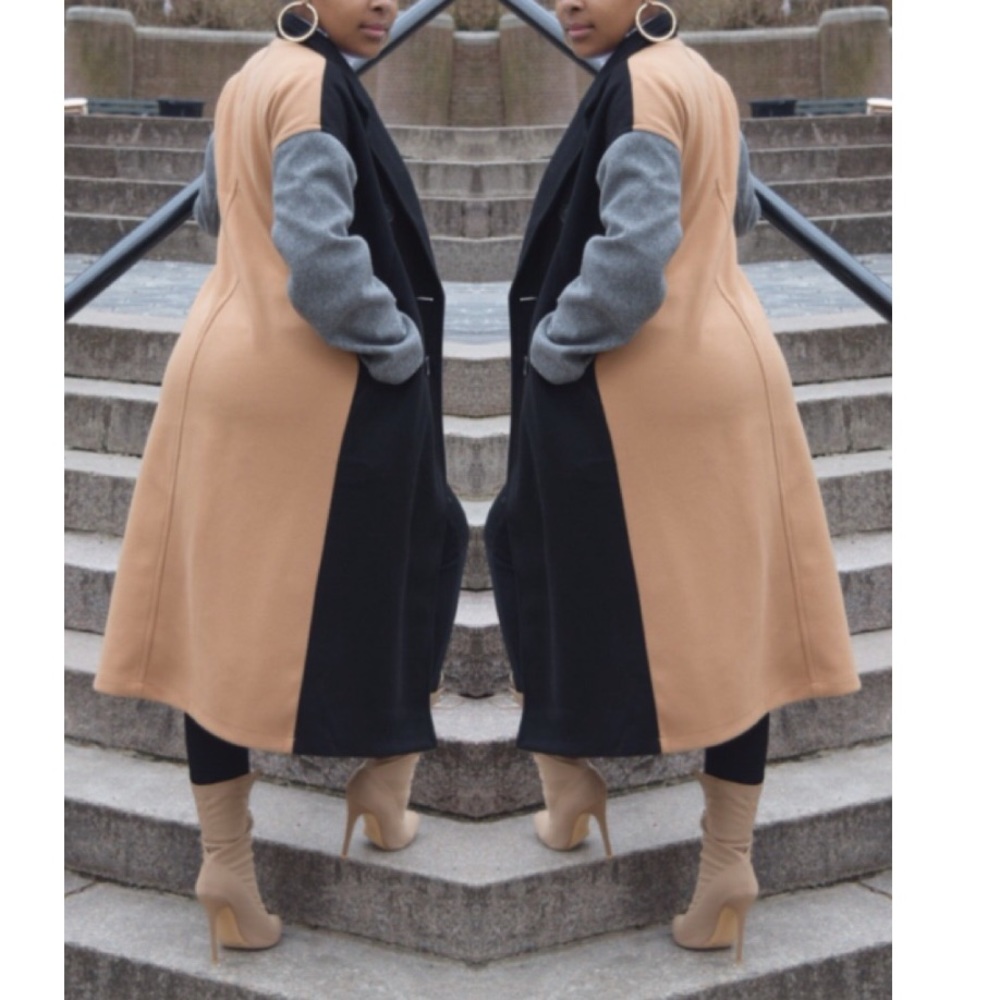 Colorblock trench